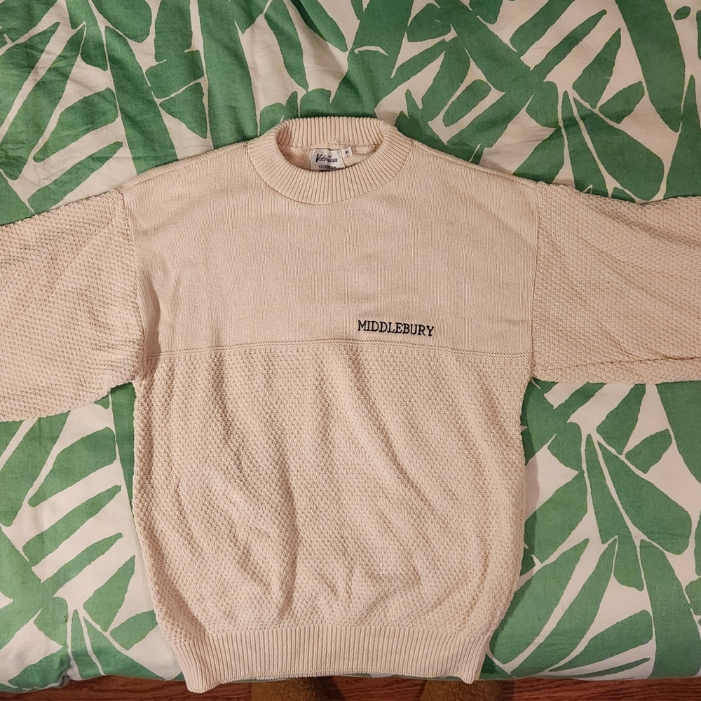 Vintage College Sweater Excellent Condition